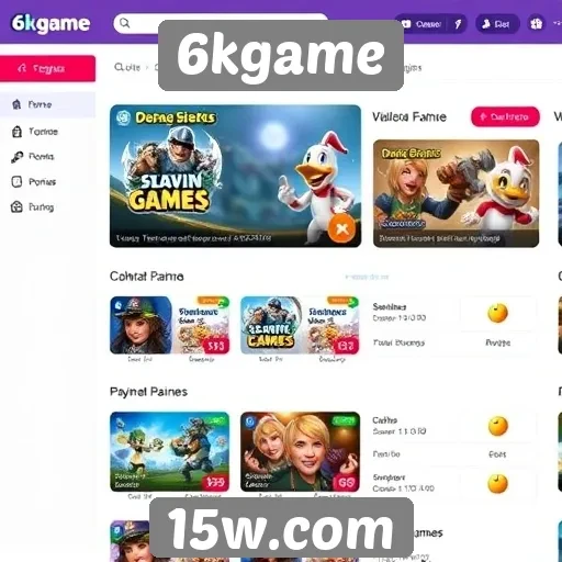 Mudanças na interface do 6kgame melhoram a experiência do usuário